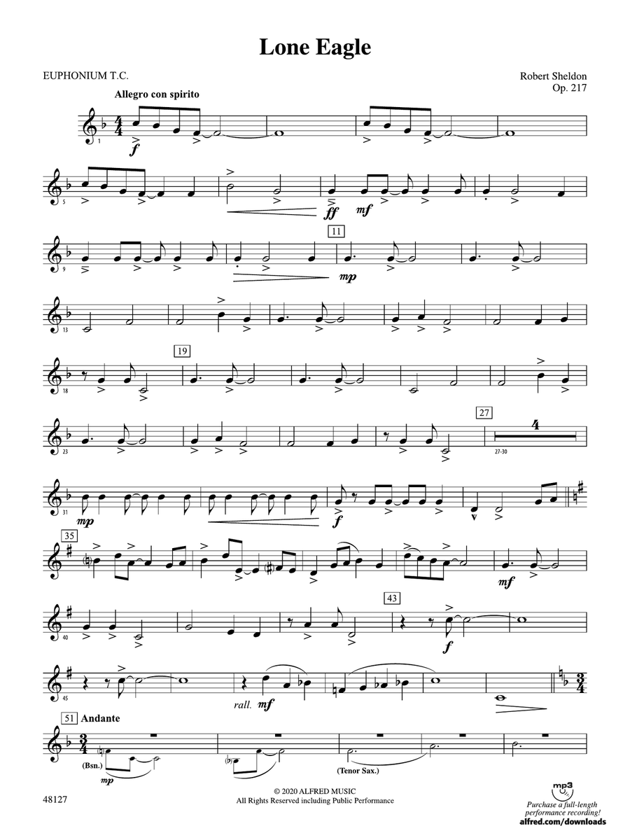 Lone Eagle: Baritone T.C.