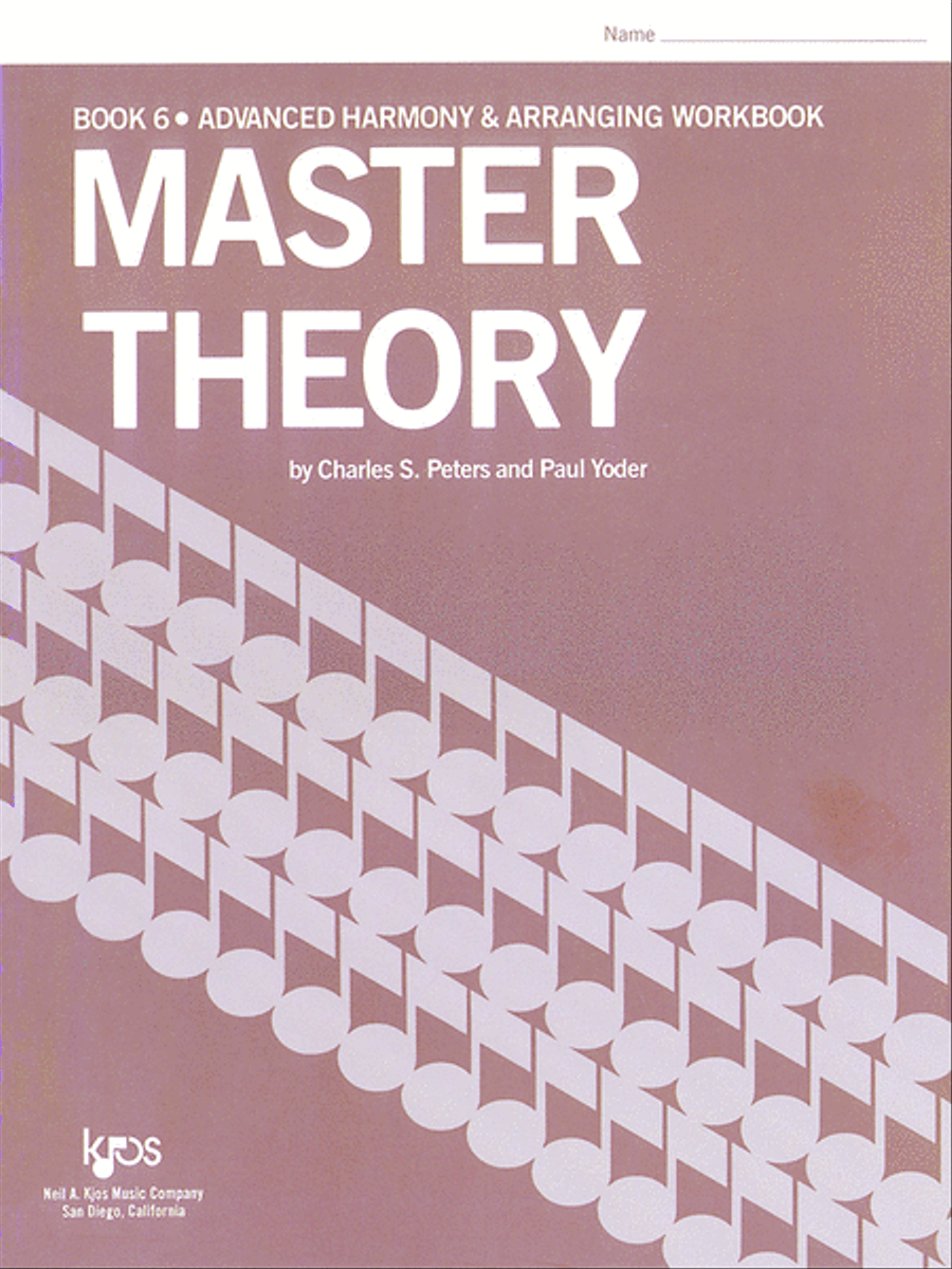 Master Theory - Book 6 Master Theory - Book 6 Guitar scores gallery preview page 1