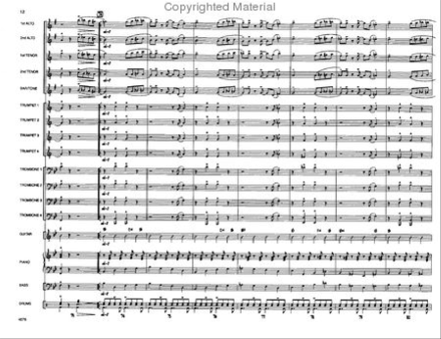 Royal Garden Blues Jazz Ensemble scores gallery preview page 11