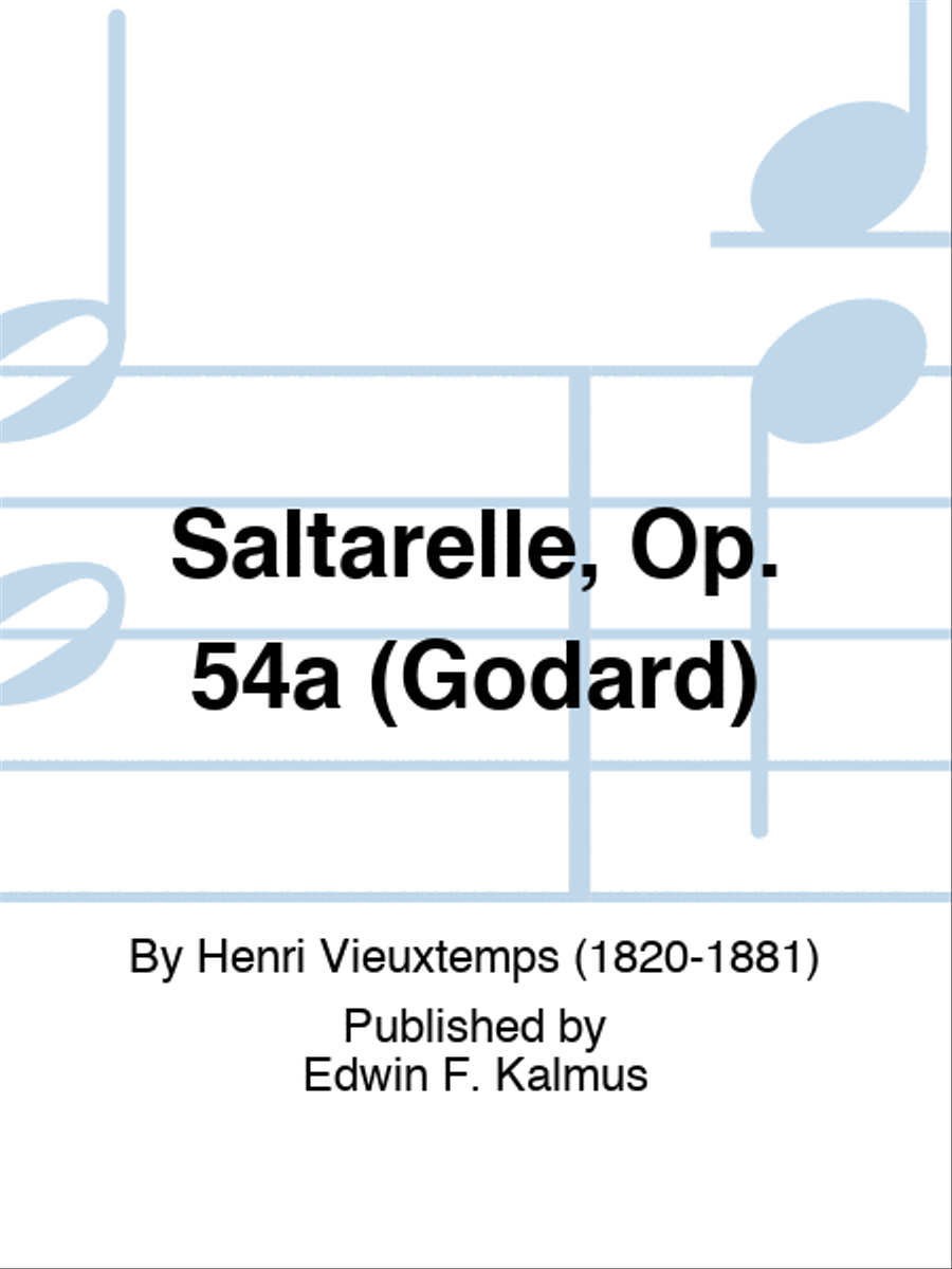 Saltarelle, Op. 54a (Godard) Set of Parts scores gallery preview page 1