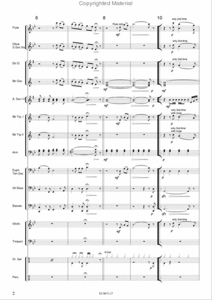 Caruso Caruso Concert Band scores gallery preview page 4