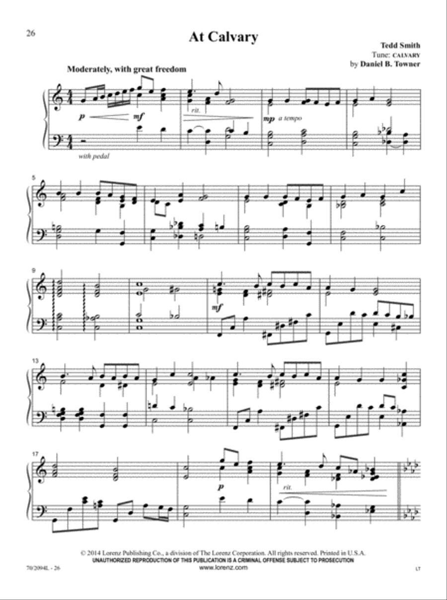 The Church Pianist's Library, Vol. 22 Piano Solo scores gallery preview page 10