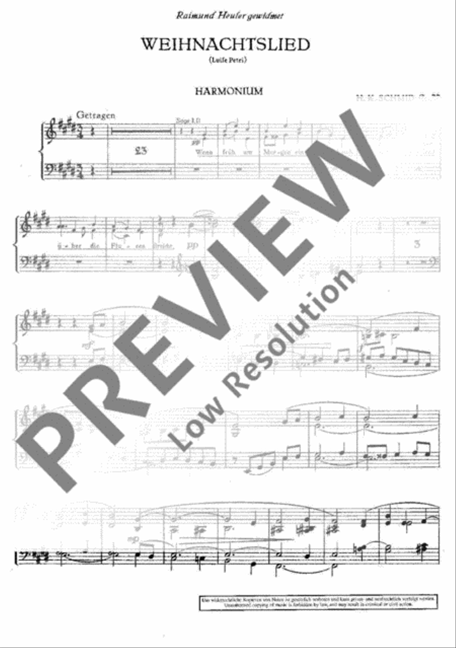 Weihnachtslieder Children's Choir scores gallery preview page 19