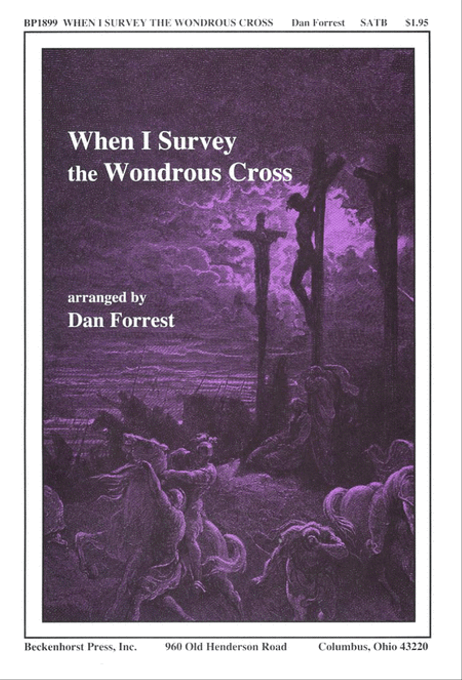 When I Survey the Wondrous Cross 4-Part scores gallery preview page 1