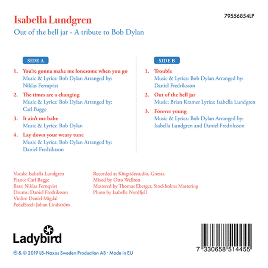 Isabella Lundgren: Out of the Bell Jar - A Tribute to Bob Dylan