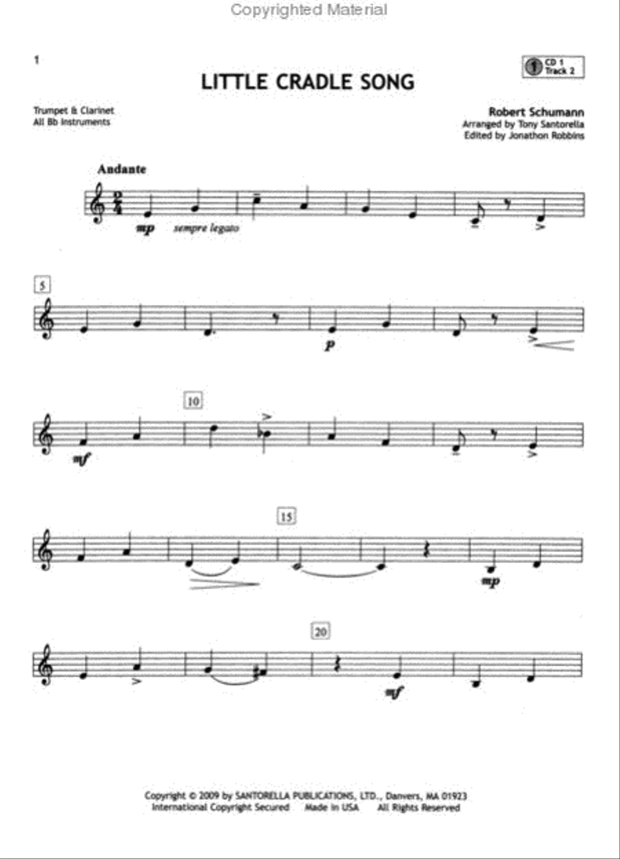 101 Popular Songs for Trumpet * Solos and Duets * with 3 CDs Trumpet Duet scores gallery preview page 2