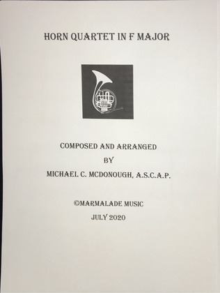 Horn Quartet in F Major