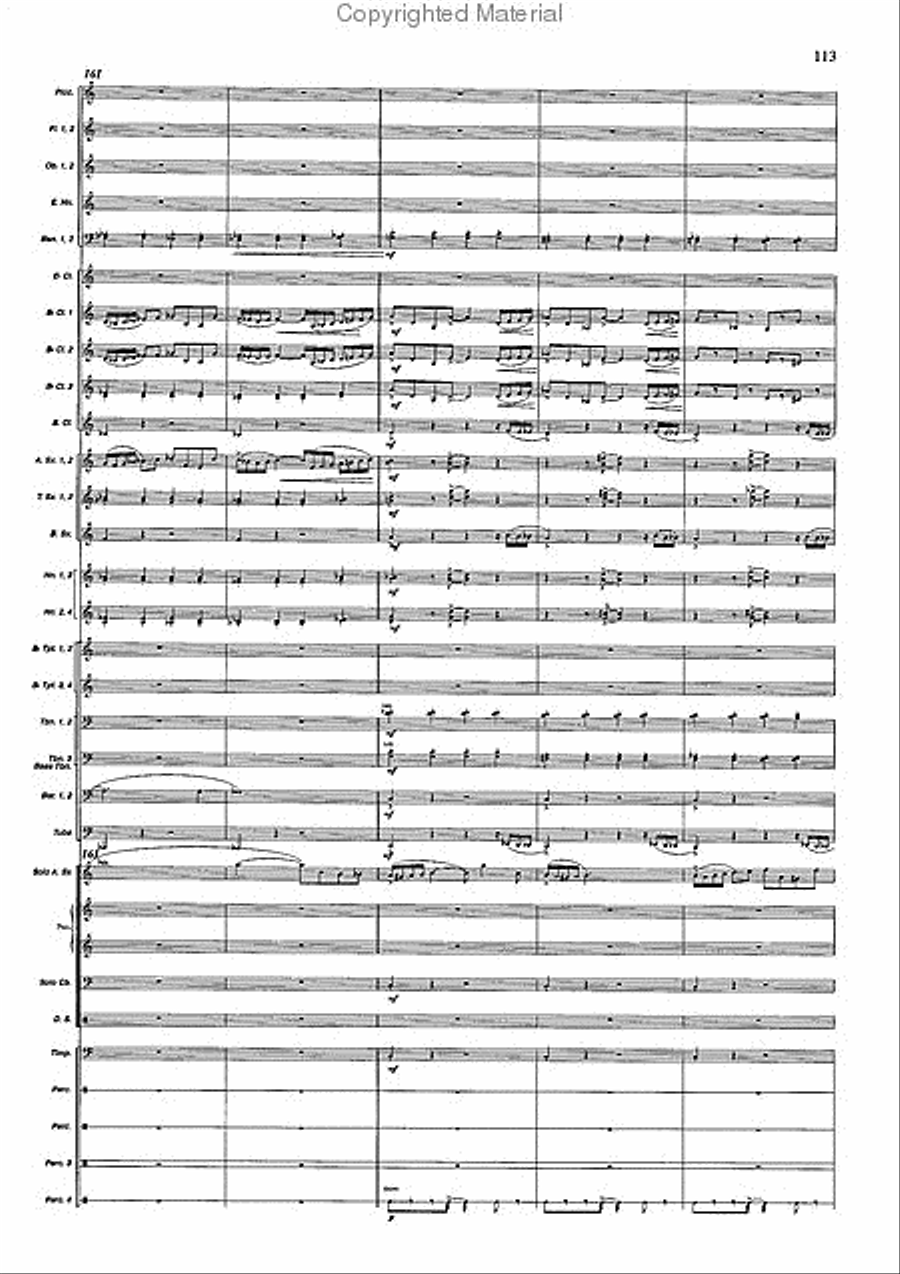 Concertango Concert Band scores gallery preview page 114