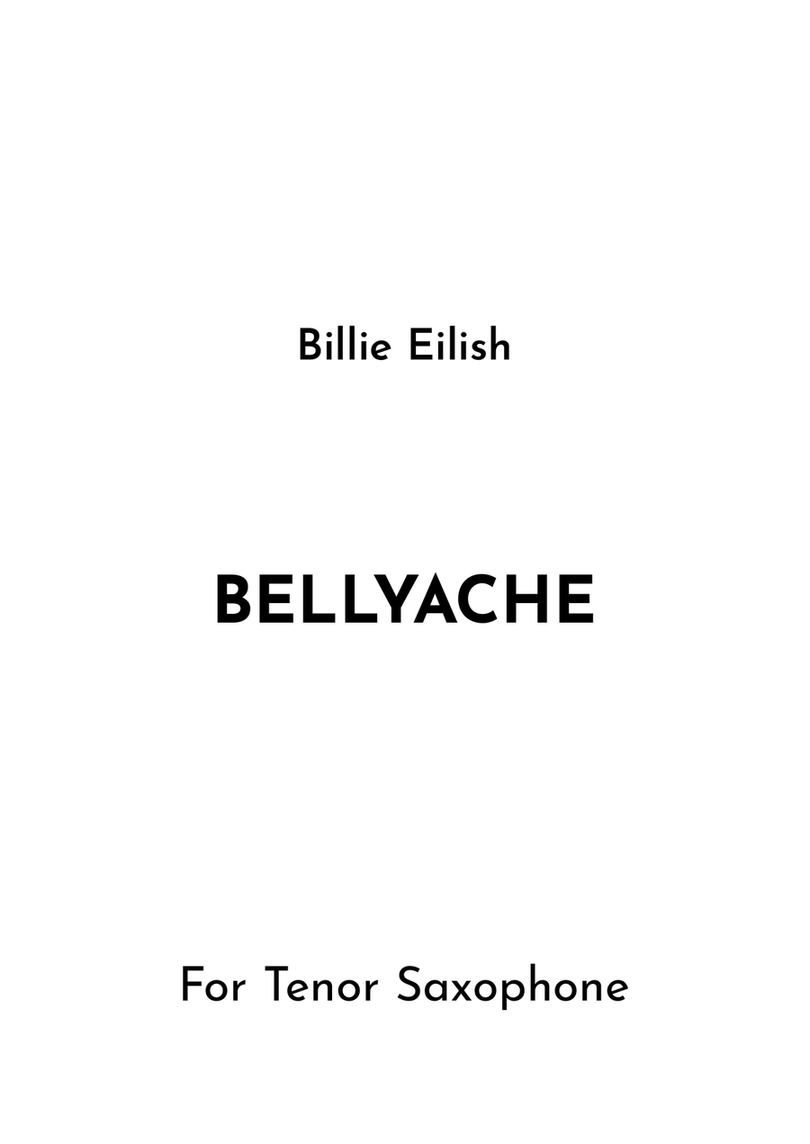 Bellyache Tenor Saxophone scores gallery preview page 1