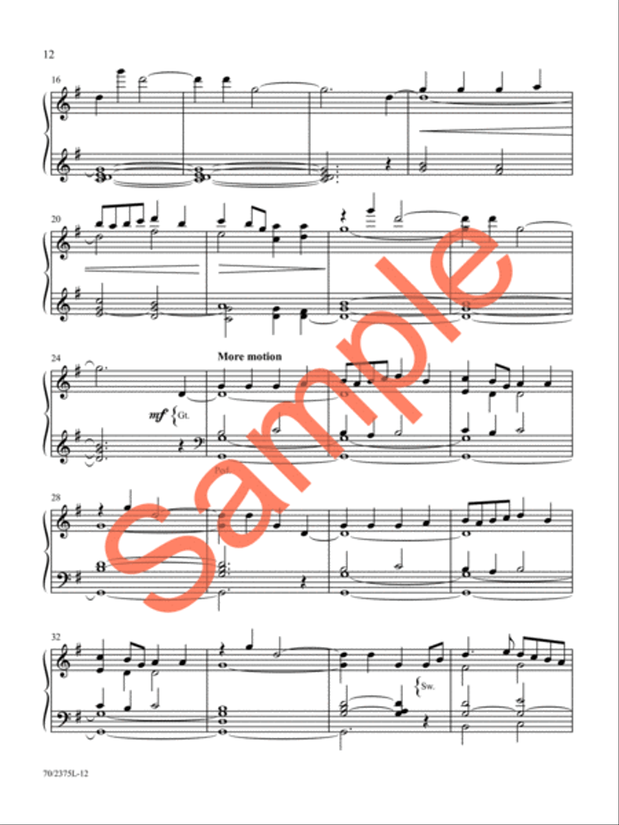 Music for a Joyous Christmas, Vol. 2 Organ Solo scores gallery preview page 11