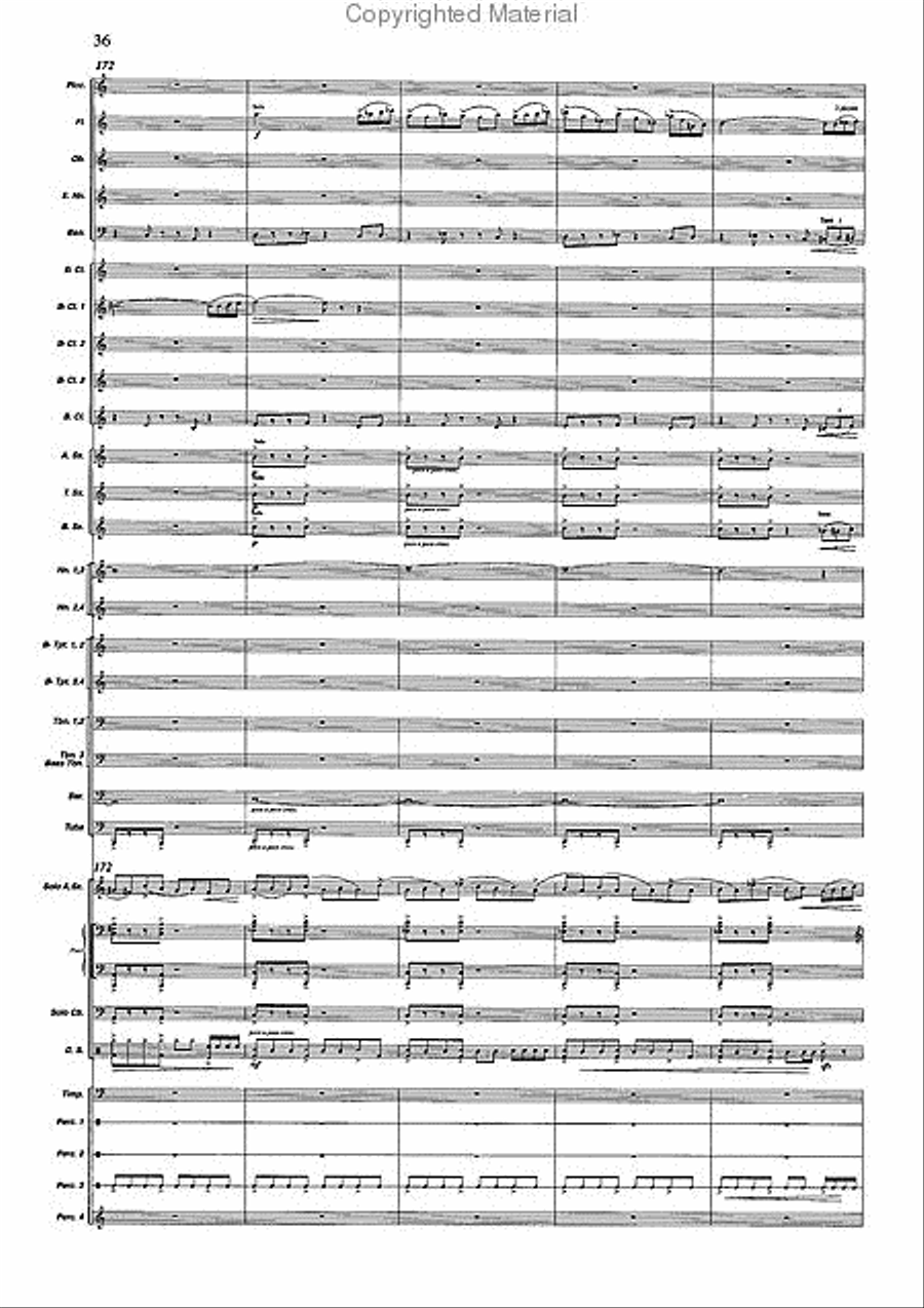 Concertango Concert Band scores gallery preview page 37
