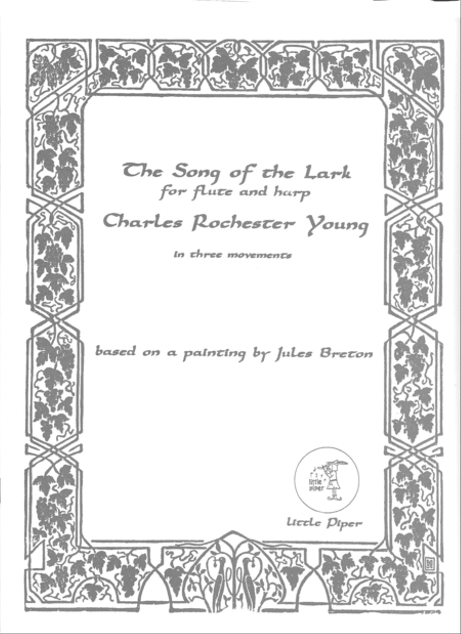 The song of the Lark Flute scores gallery preview page 1