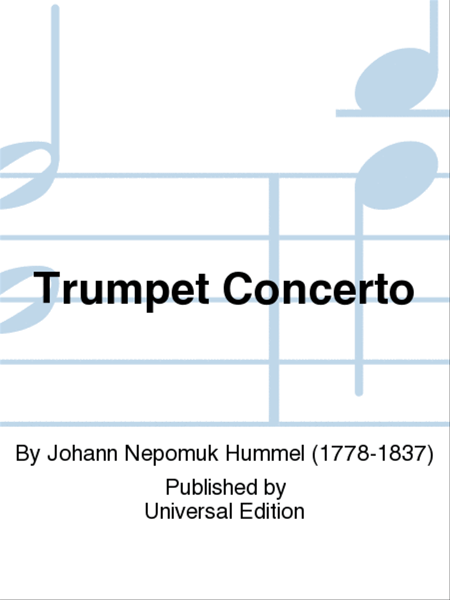 Trumpet Concerto Trumpet scores gallery preview page 1