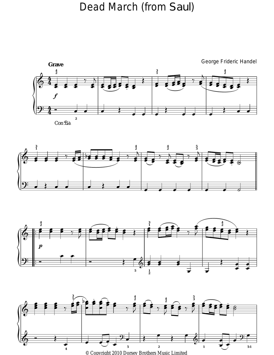 Dead March (from Saul)
