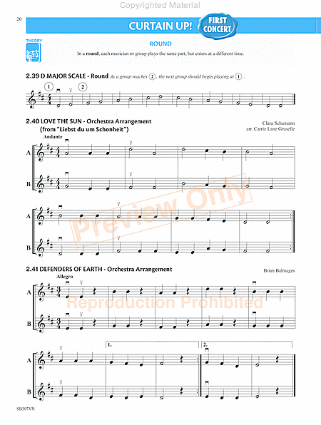 Measures of Success for String Orchestra-Violin Book 1