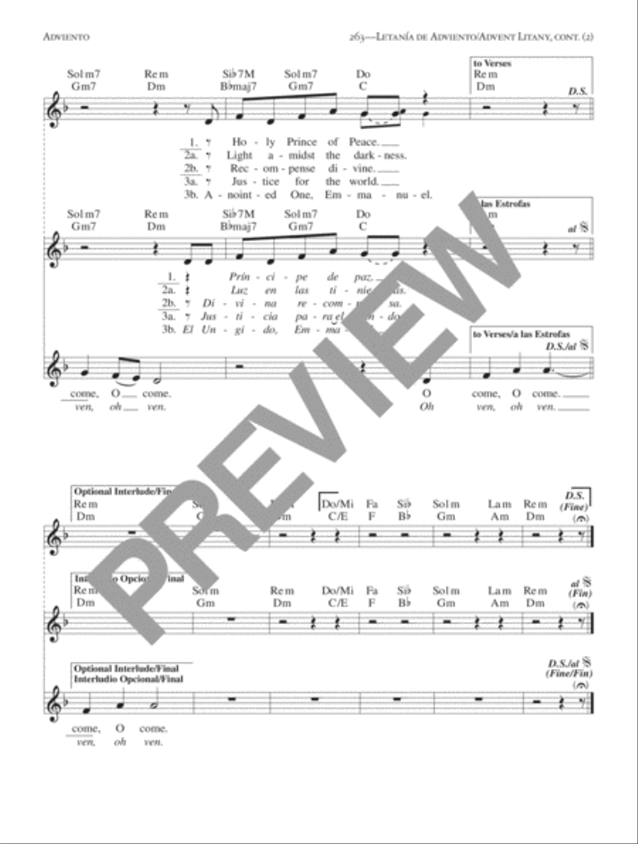 Flor y Canto, Tercera Edición [Guitar Accompaniment] Guitar scores gallery preview page 6