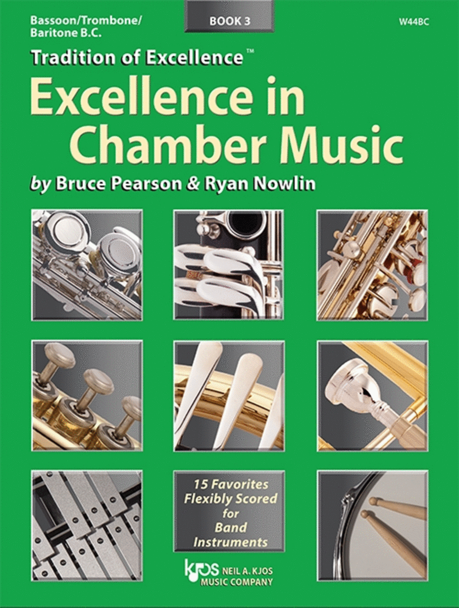 Excellence In Chamber Music Bk 3 - Bn/Tb/Bc