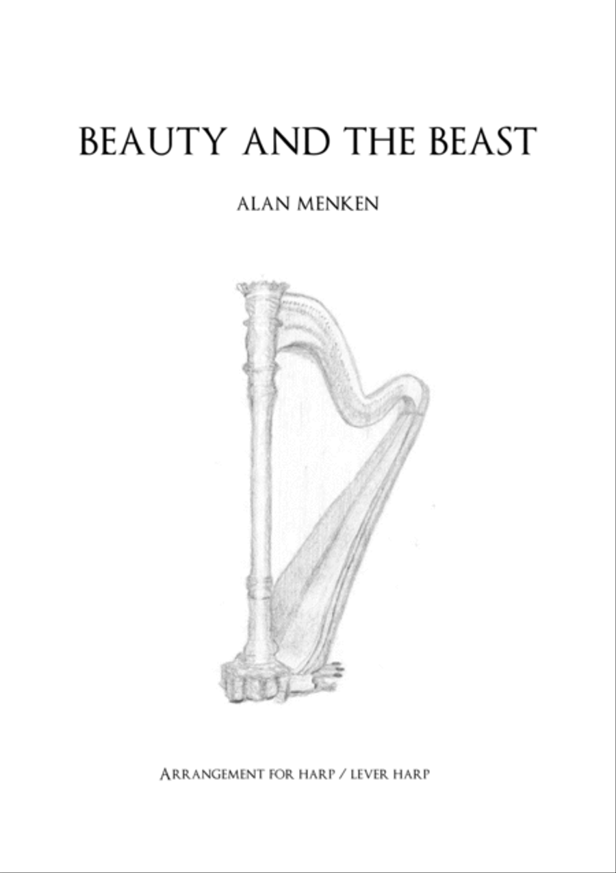 Beauty And The Beast Harp - Digital Sheet Music