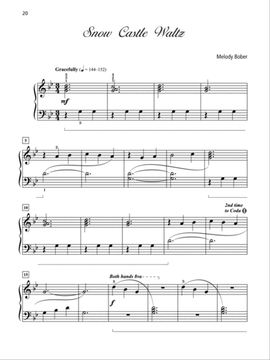 Grand Solos for Piano, Book 2 Easy Piano scores gallery preview page 5
