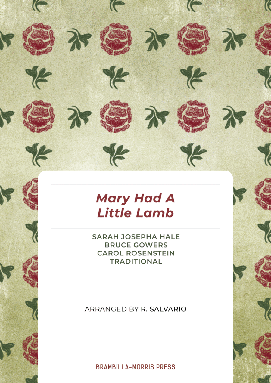 Mary Had A Little Lamb Clarinet Duet scores gallery preview page 1