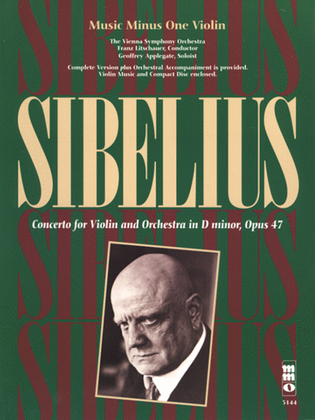 Book cover for Sibelius - Violin Concerto in D Minor, Op. 47