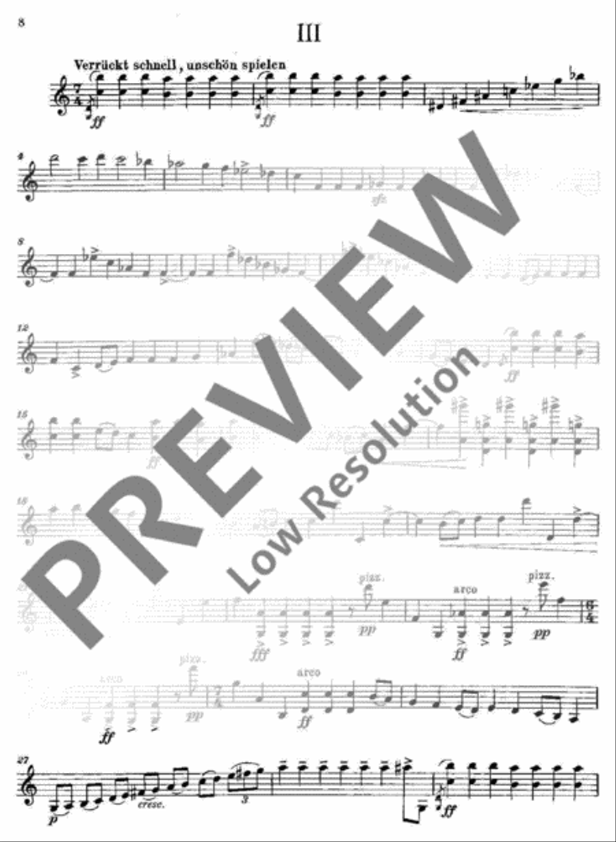1. Sonate Violin Solo scores gallery preview page 9