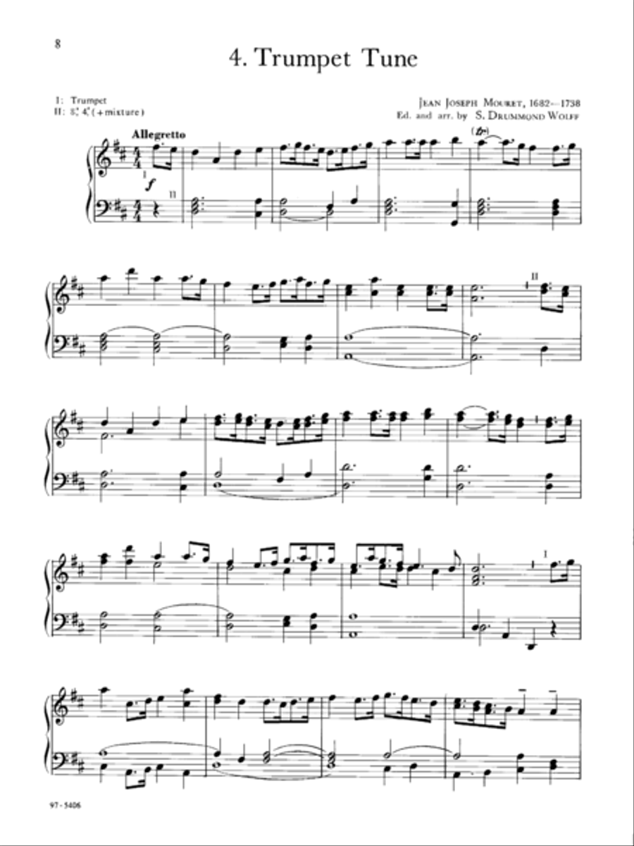 Baroque Music for Manuals, Vol. II Organ scores gallery preview page 5