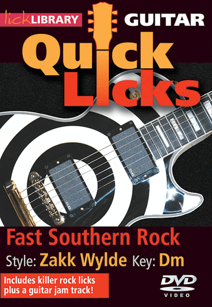 Fast Southern Rock - Quick Licks Electric Guitar scores gallery preview page 1