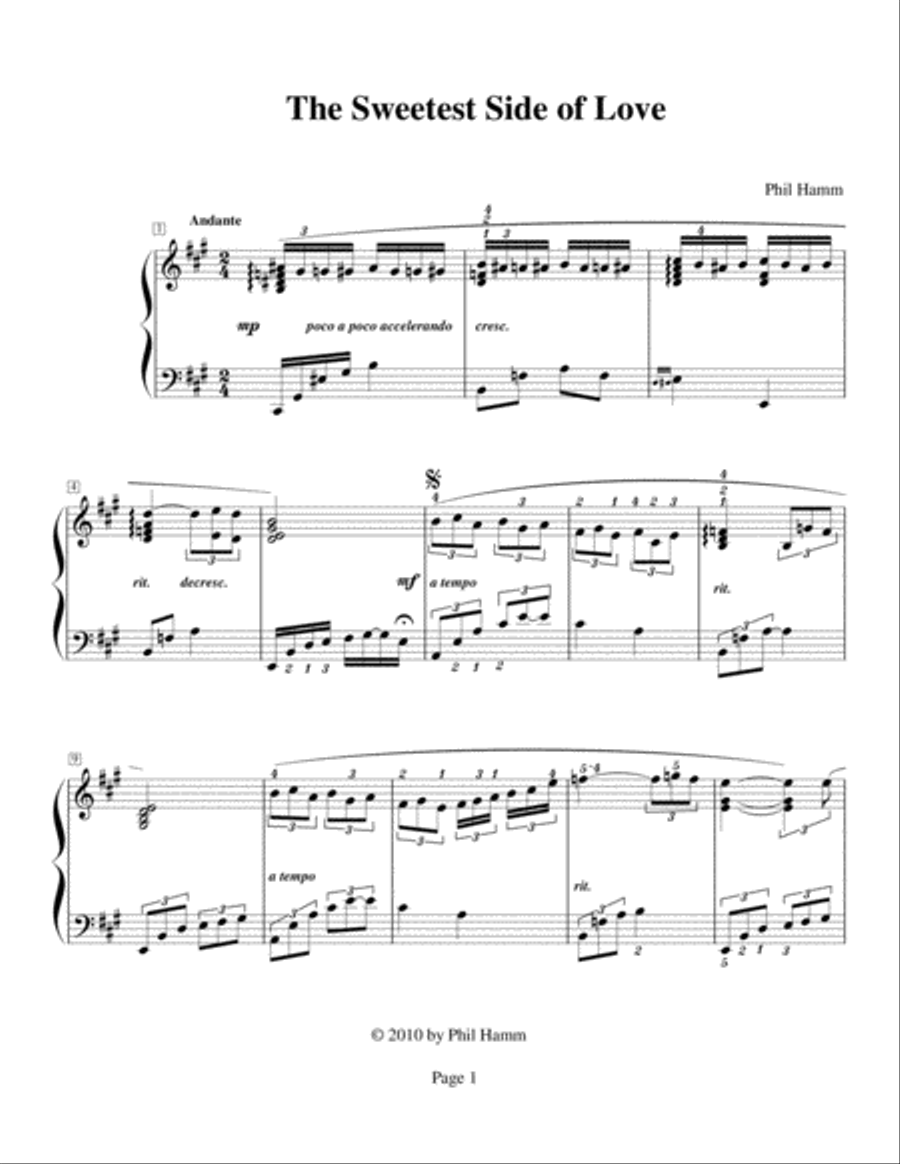 The Sweetest Side of Love Piano Method scores gallery preview page 2