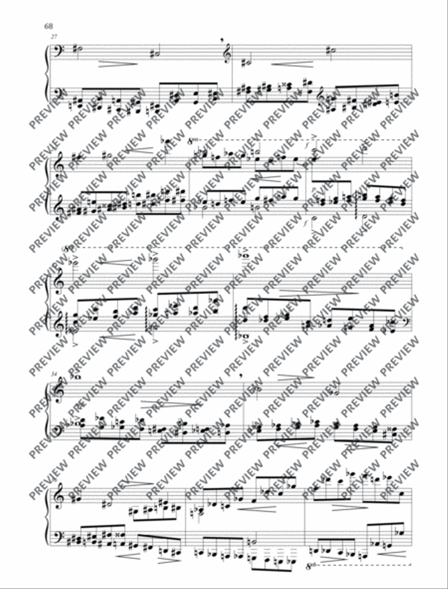 Choral Soul Etude Choir scores gallery preview page 4