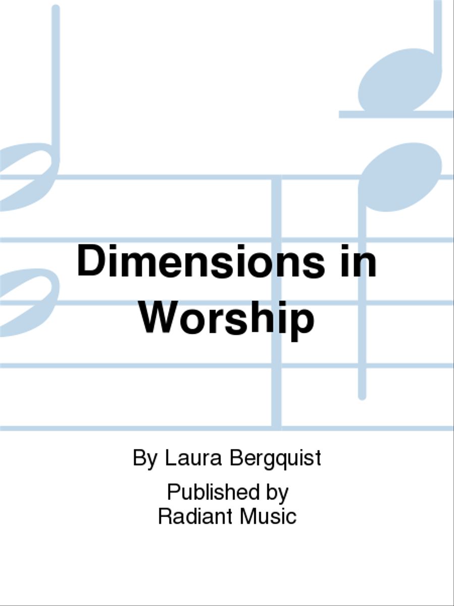 Dimensions in Worship