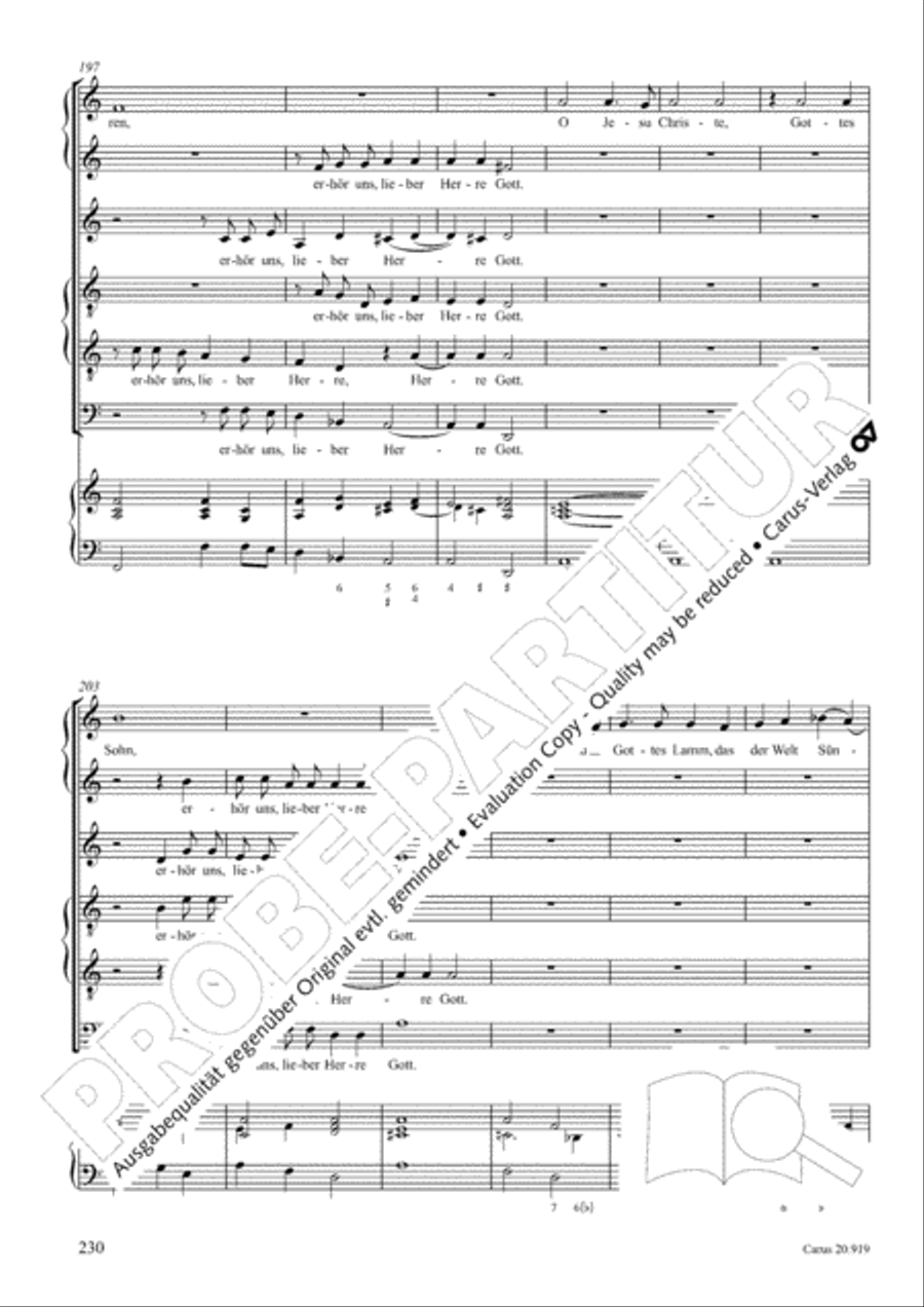 Opera varia I. Works with 1-7 parts (Complete edition, vol. 19) [Werke mit 1-7 obligaten Stimmen] Score scores gallery preview page 287