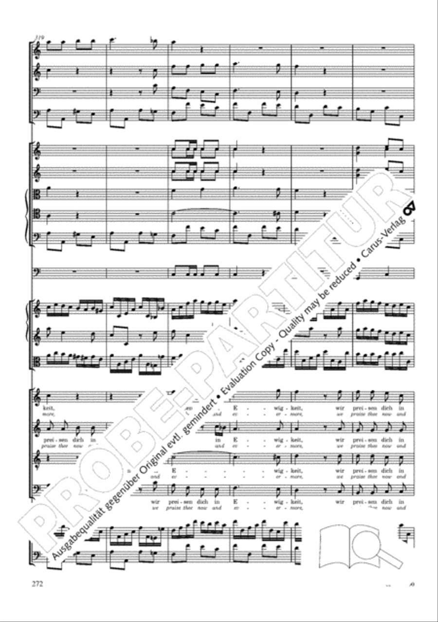 The Creation (Die Schopfung) 4-Part scores gallery preview page 292