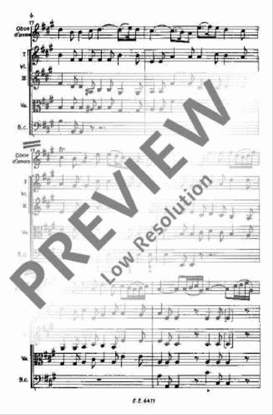 Concerto A major Piano and Keyboard scores gallery preview page 9