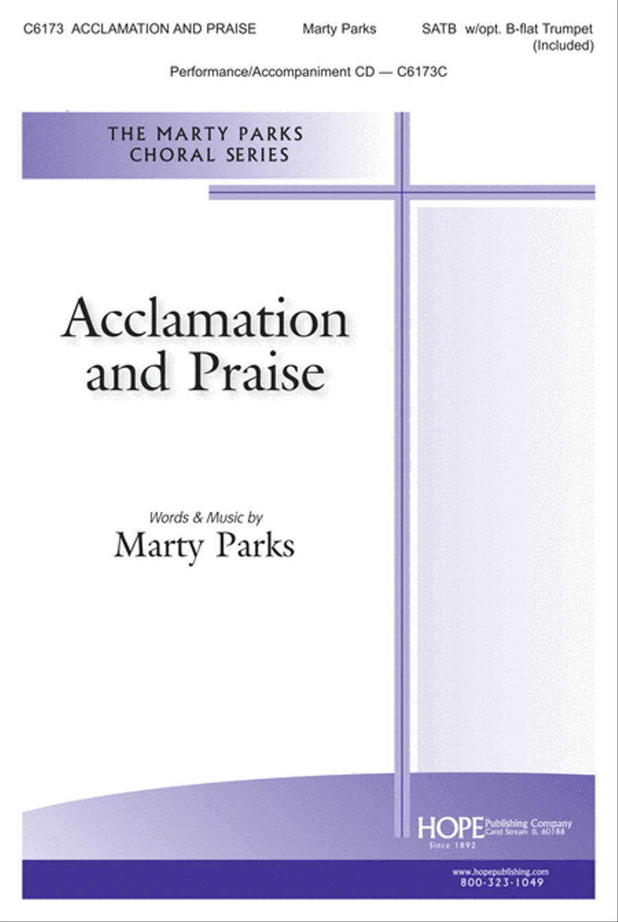 Acclamation and Praise 4-Part scores gallery preview page 1