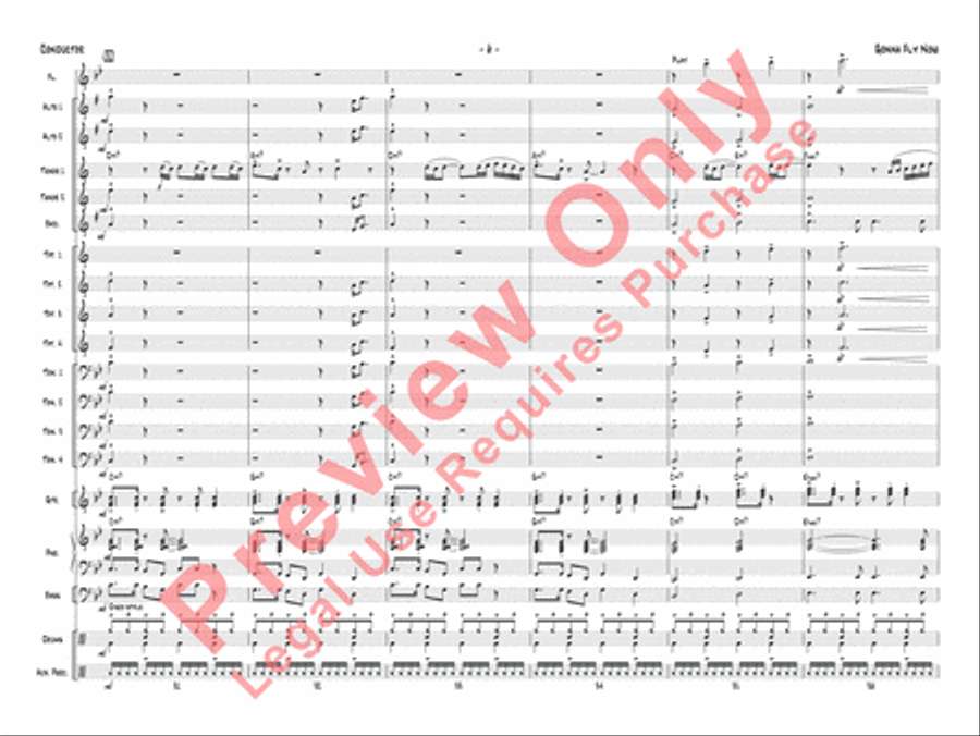 Gonna Fly Now Gonna Fly Now Jazz Ensemble scores gallery preview page 9