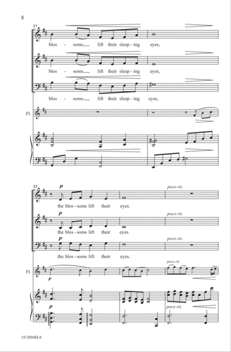 Hisakata Hisakata 3-Part scores gallery preview page 8