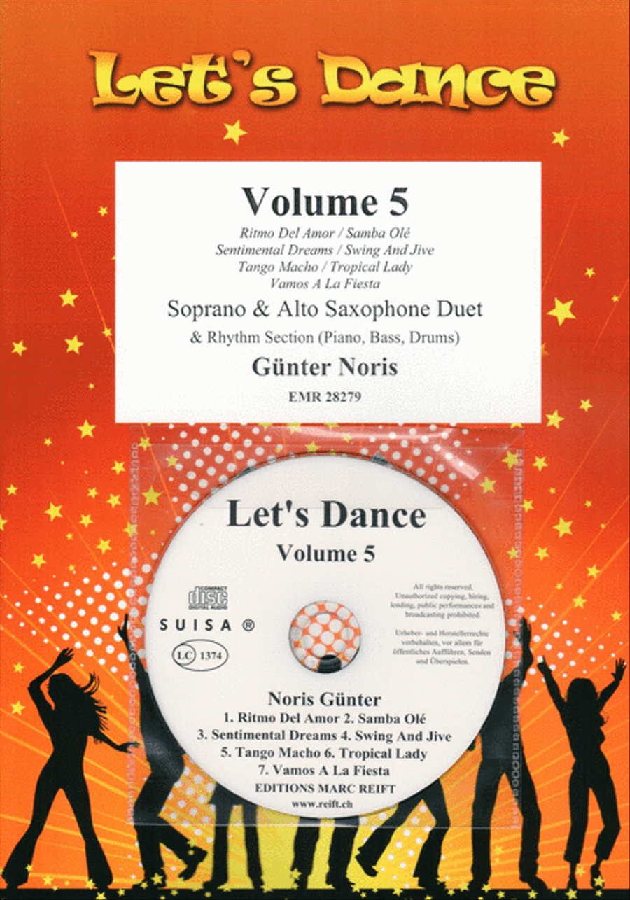 Let's Dance Volume 5 Let's Dance Volume 5 Woodwind Ensemble scores gallery preview page 1
