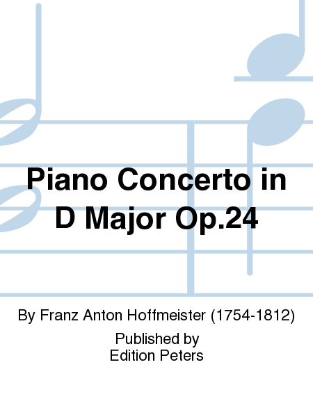 Piano Concerto in D Major Op. 24