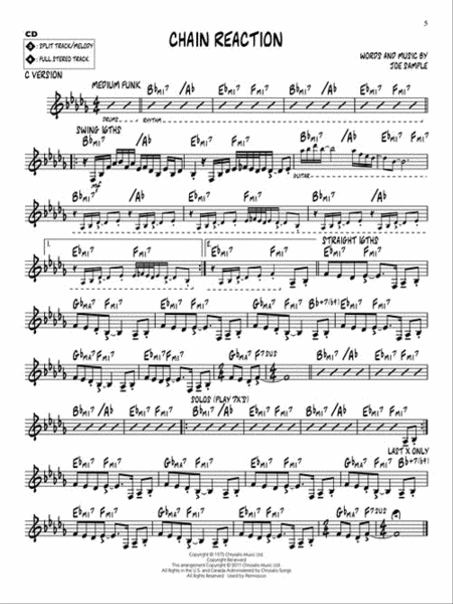 Smooth Jazz Classics C Instrument scores gallery preview page 4