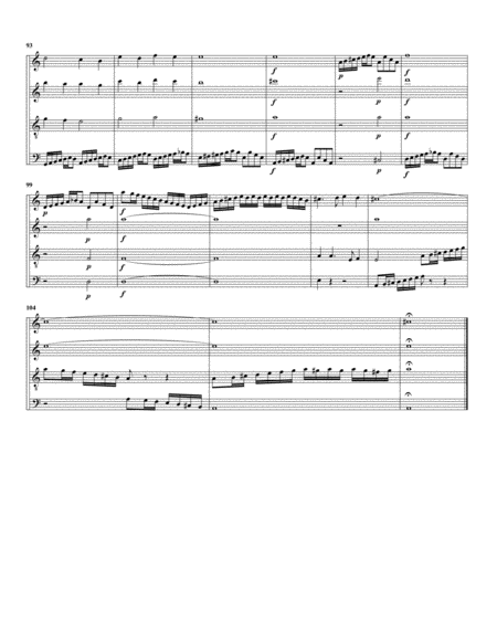Echo fantasia SwWV 275 (arrangement for 4 recorders)