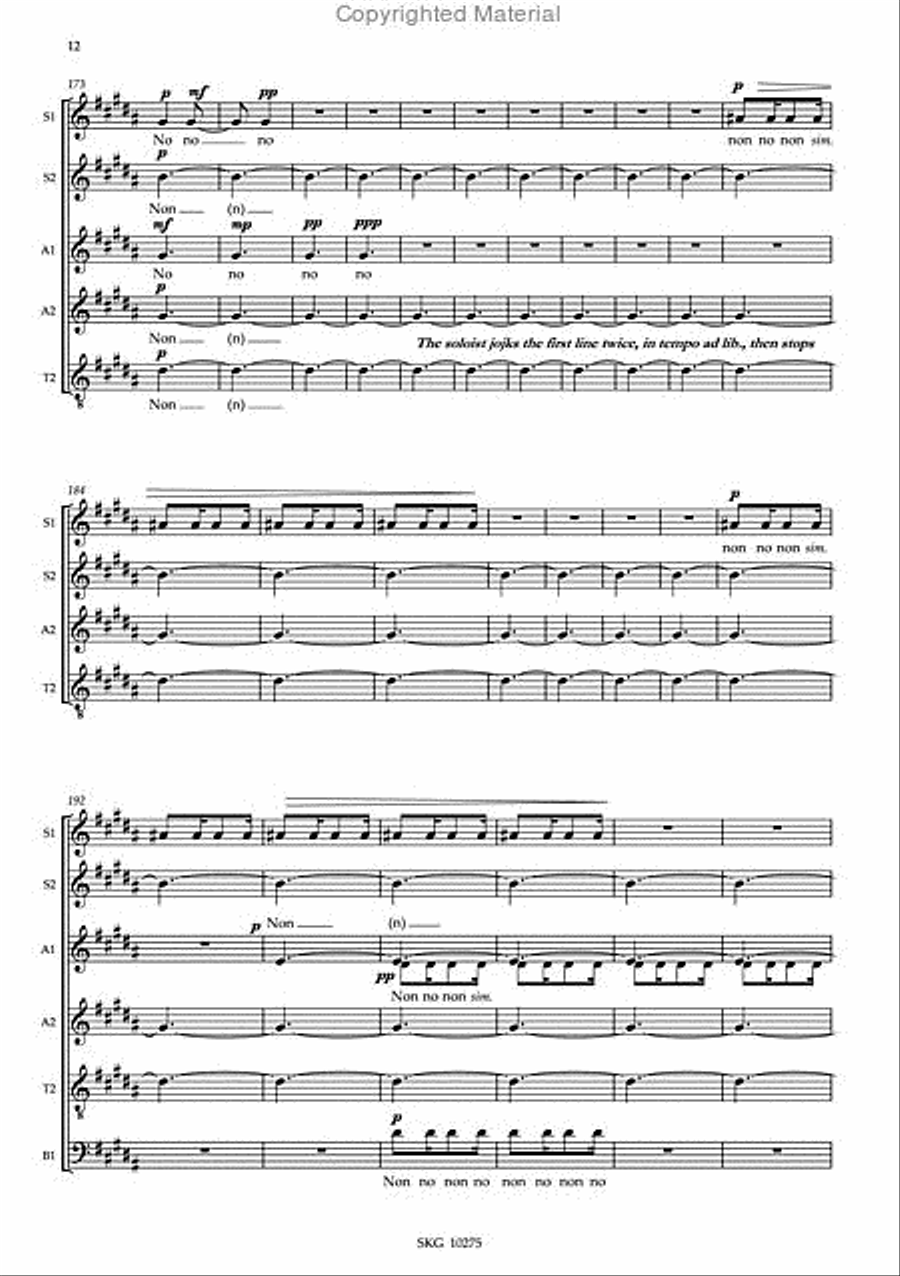 Biegga luohte - Originalversion SSAATTBB scores gallery preview page 7