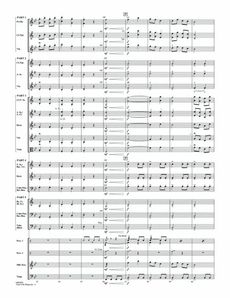 Asian Folk Rhapsody - Conductor Score (Full Score)