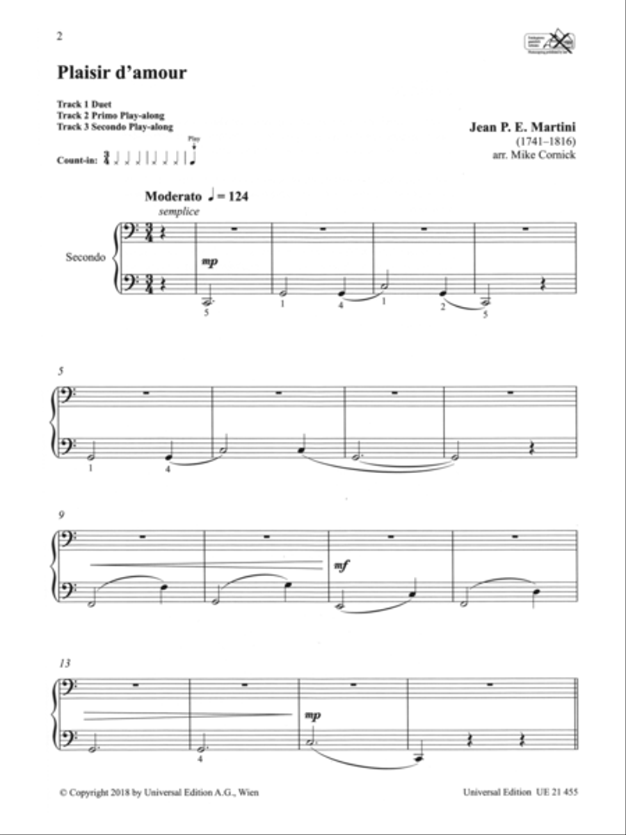 Dinner for Two Chamber Music scores gallery preview page 2