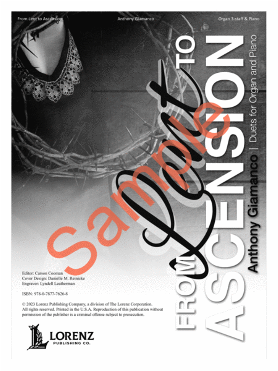 From Lent to Ascension Piano scores gallery preview page 2