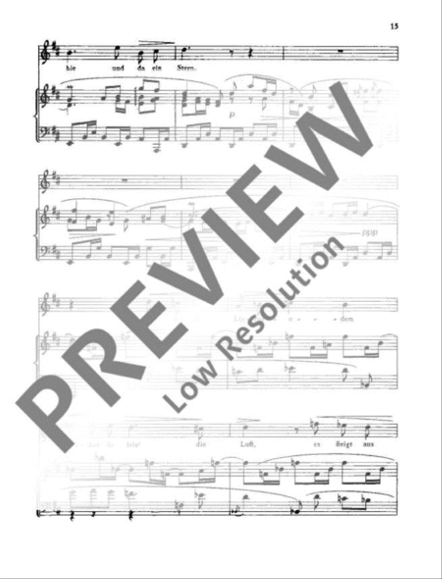Lieder Medium Voice scores gallery preview page 16