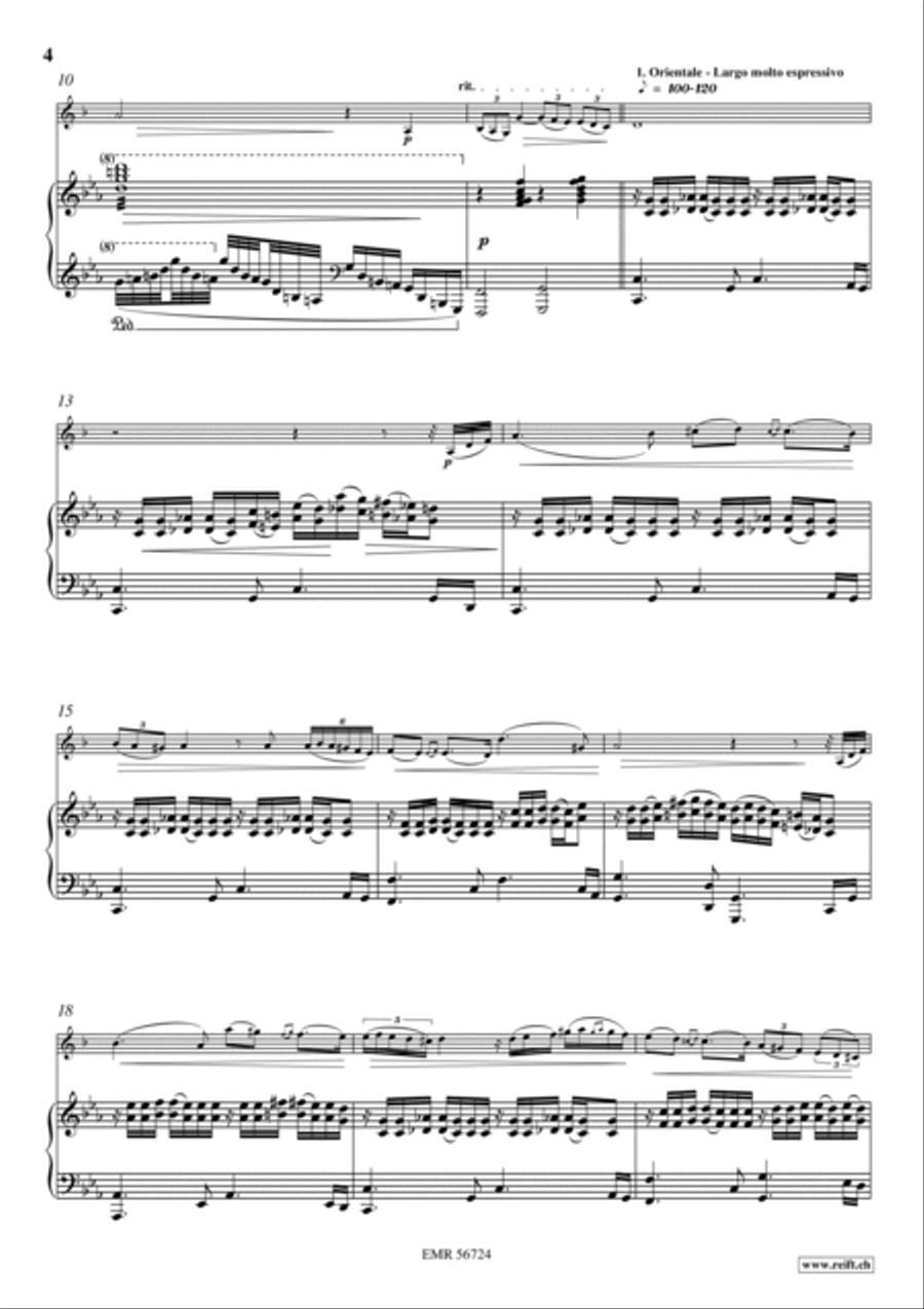 Eastern Dances Cornet scores gallery preview page 6