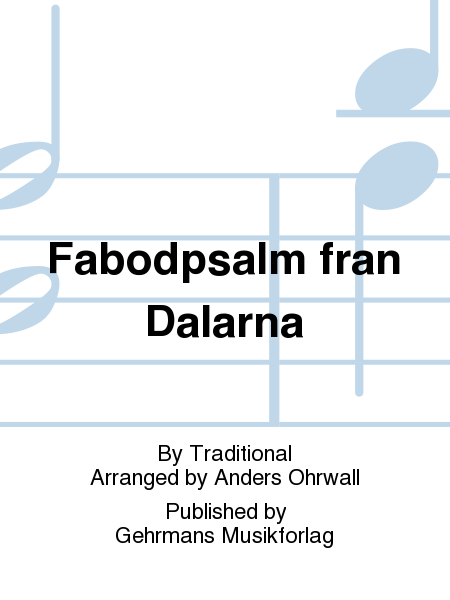 Fabodpsalm fran Dalarna