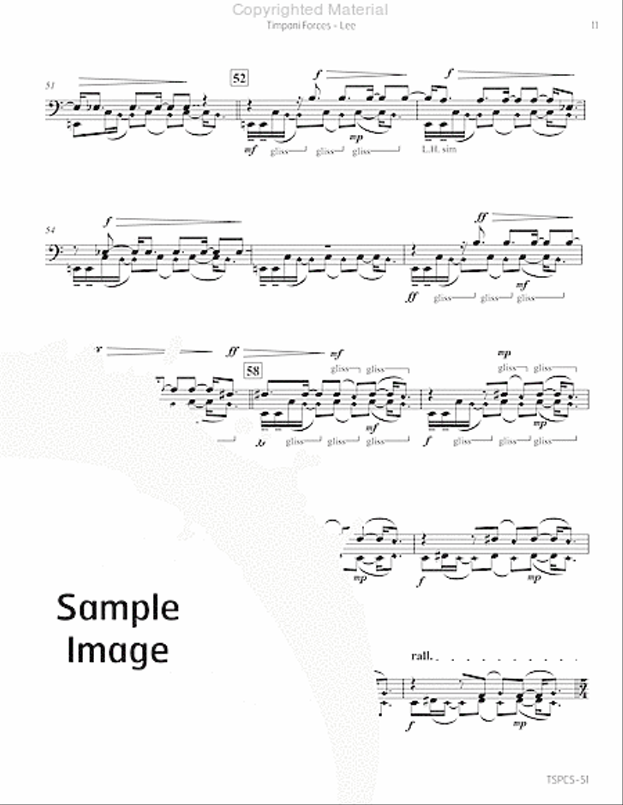 Timpani Forces Timpani Forces Percussion scores gallery preview page 14