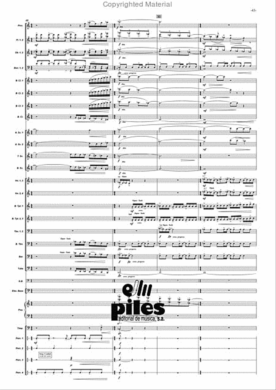 Duende Concert Band scores gallery preview page 44